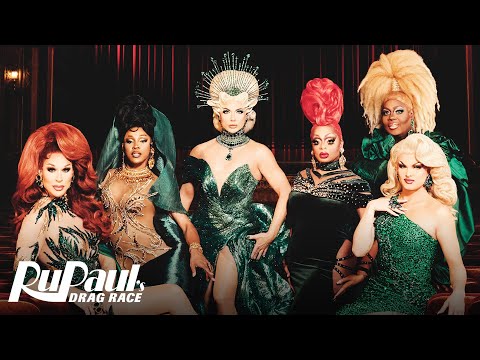 RuPaul’s Drag Race Celebrates Pageant Icons 👑 | LGBTQ Herstory Month | RuPaul’s Drag Race 👠✨