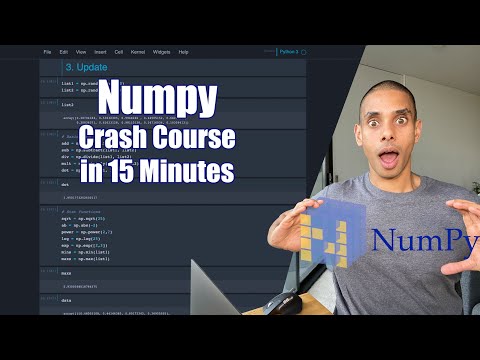 NumPy for Beginners in 15 minutes | Python Crash Course