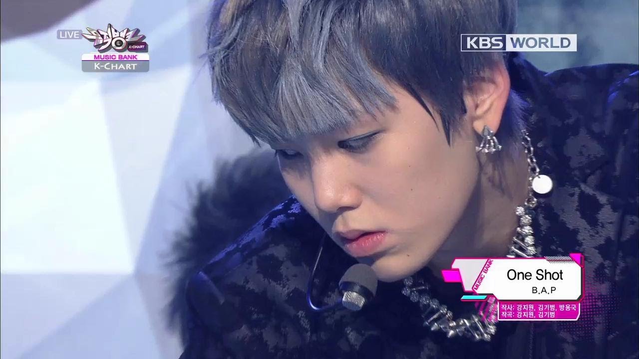 B.A.P - One Shot (Music Bank, 2013) 🎶