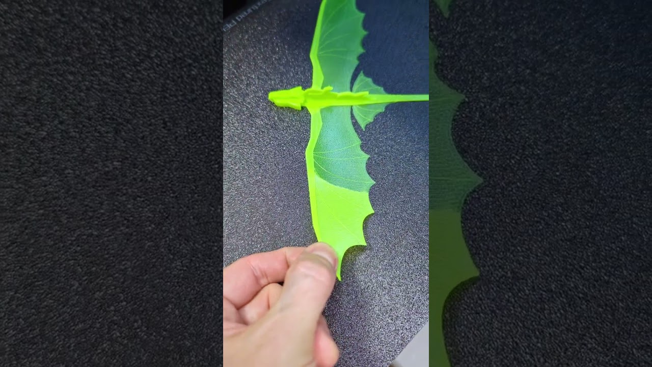 Watch a Stunning 3D Printed Flying Night Dragon in Action 🐉
