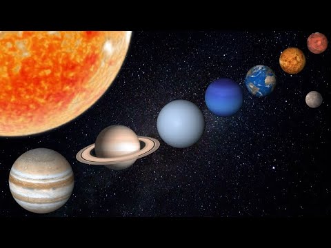 Размеры планет солнечной системы 🌍