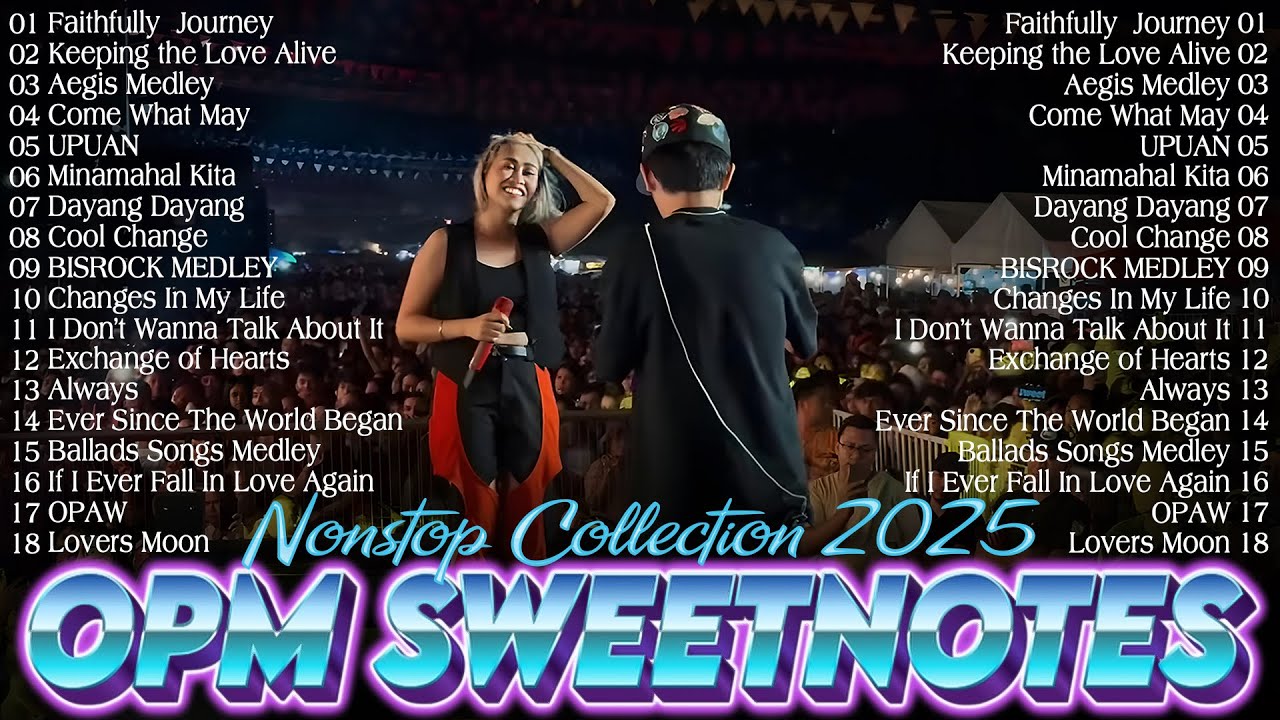 SweetNotes Nonstop Playlist 2025 🎶