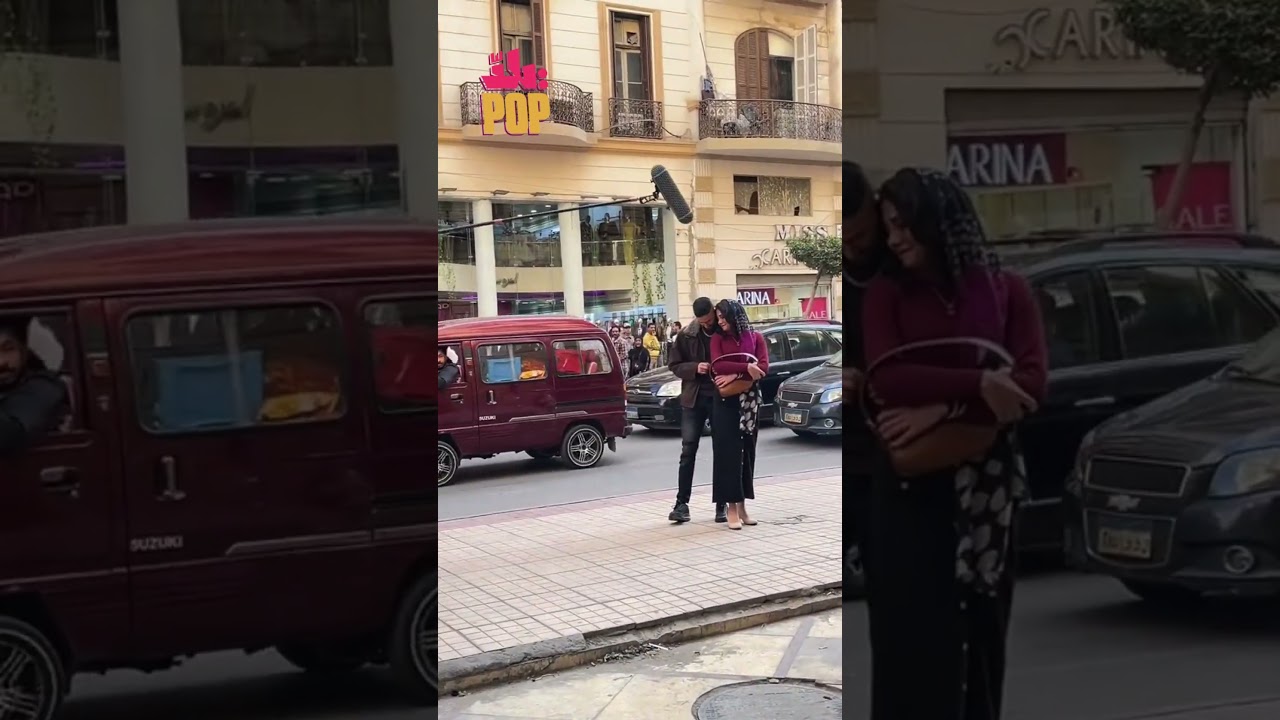 سحر وولعة من كواليس أولاد الشمس ❤️