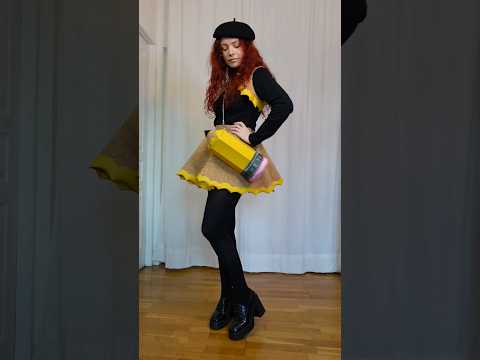 made a pencil outfit from #80s #fashion
