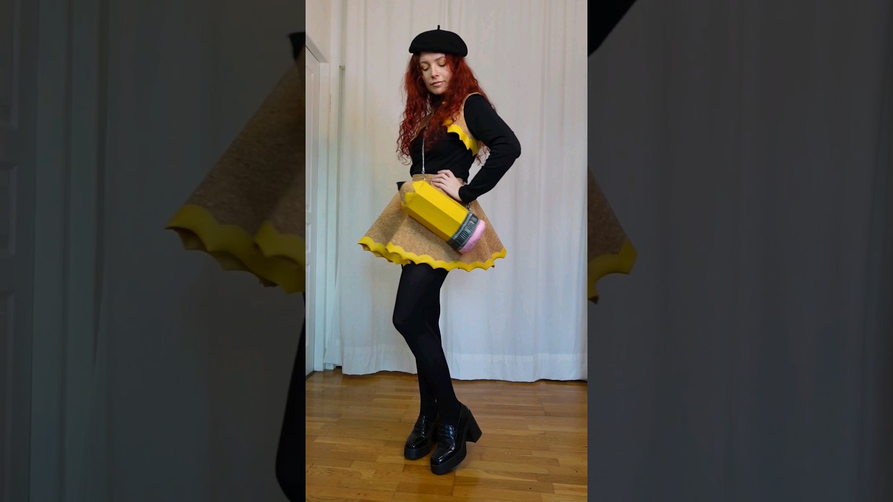 80s Pencil Outfit Fashion 🎨