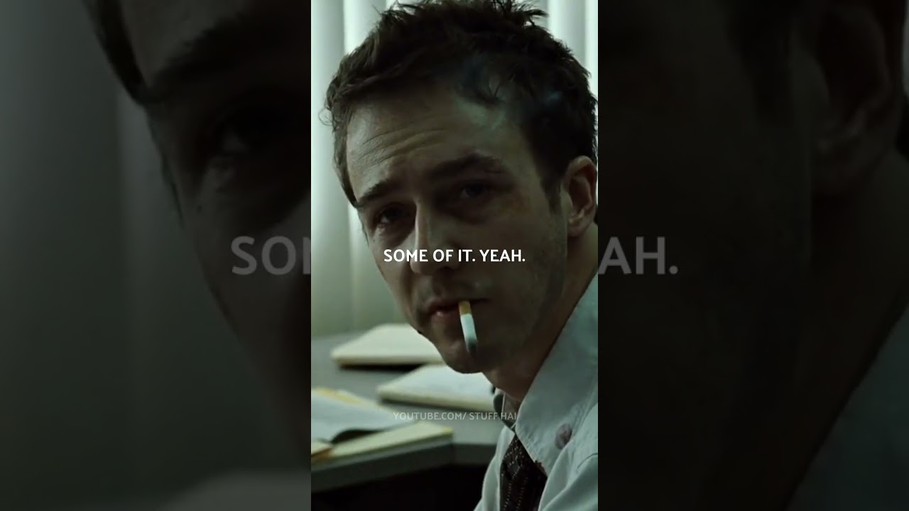 Tyler Durden की فلسفہ | Fight Club का रहस्य हिंदी में 🥊