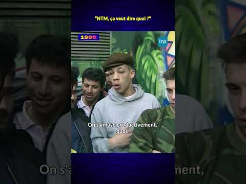 "Pourquoi NTM?" 😅 #INA #hiphop #shorts #rapfrancais