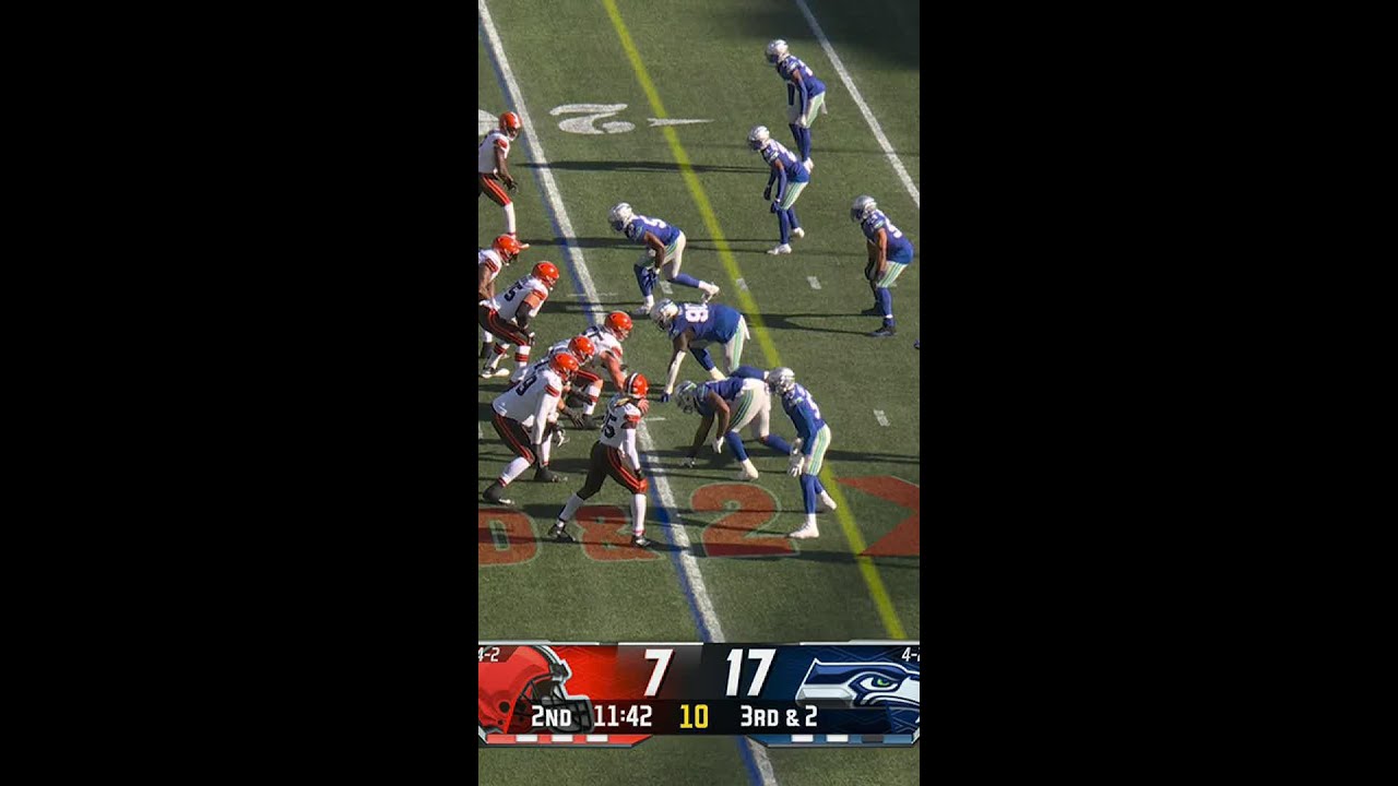 Riq Woolen's Game-Changing Pick on P.J. Walker 🏈