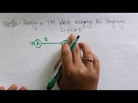 Turing Machine | TM | Example-1 | TOC | Lec-90 | Bhanu Priya