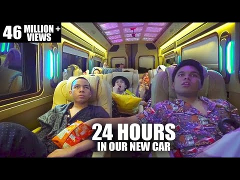 24 HOURS IN OUR MERCEDEZ-BENZ SPRINTER VIP GEN HALILINTAR FAMILY 11 CHILDREN CHALLENGE