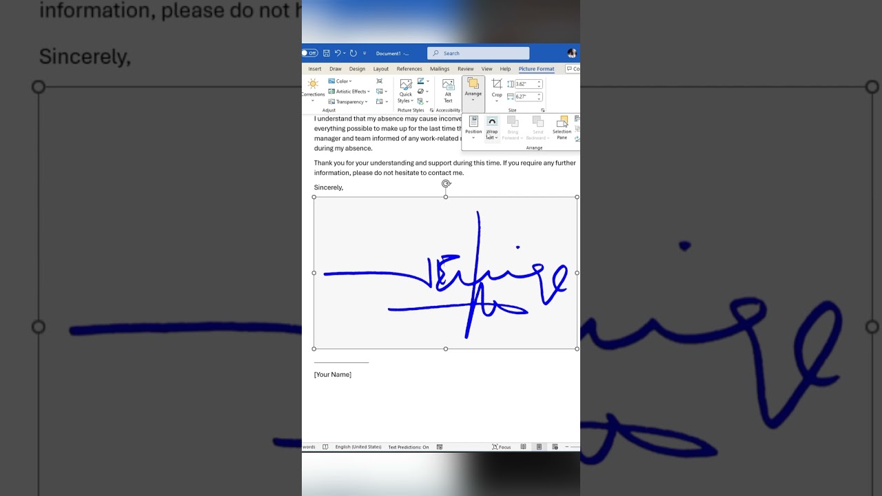 How to Add E-Signatures in Microsoft Word