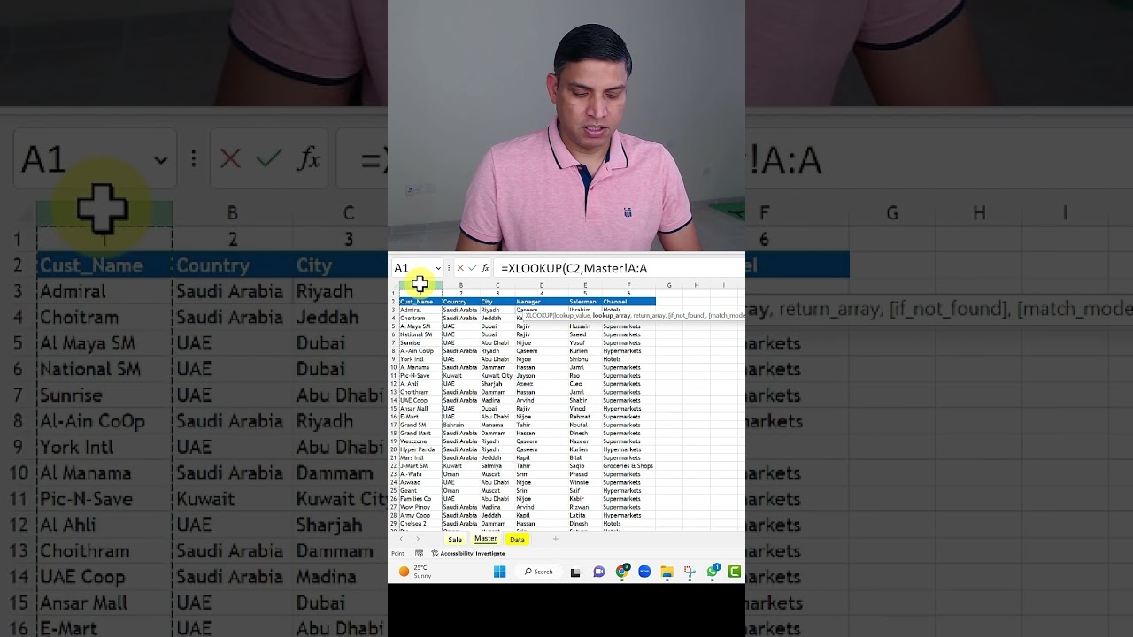 XLOOKUP for Multiple Columns in One Formula
