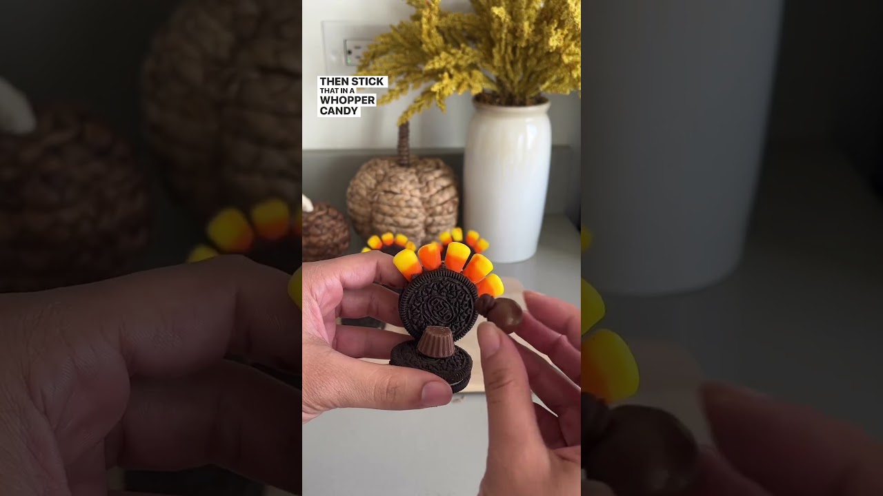 Easy Oreo Turkey Treats for a Fun Thanksgiving! 🦃