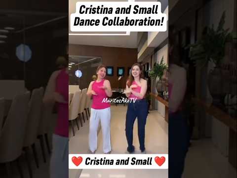 OMG! CRISTINA GONZALES AND SMALL LAUDE DANCE COLLABORATION!❤️ #smalllaude #cristinagonzales #shorts