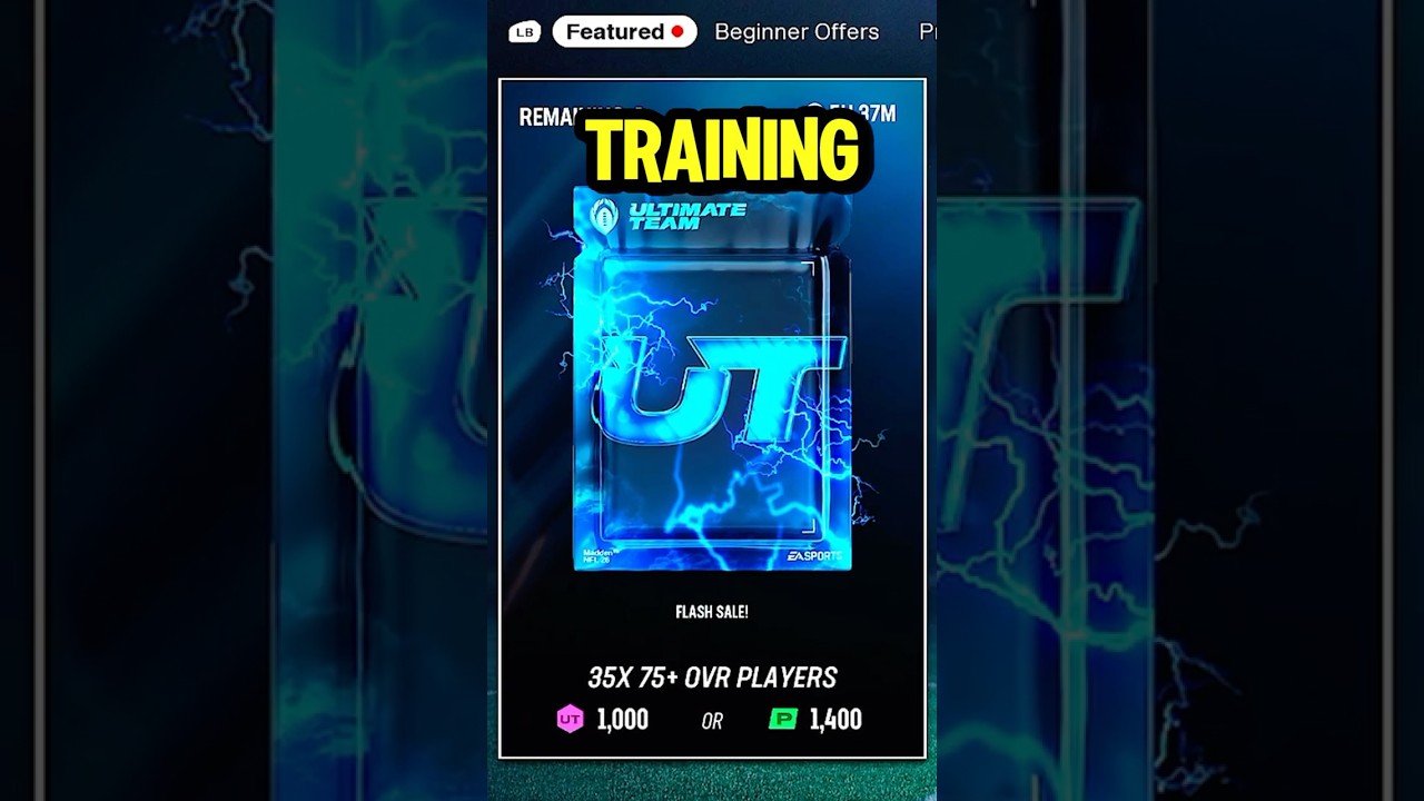 Limited Time Flash Sale in Madden 26 Ultimate Team