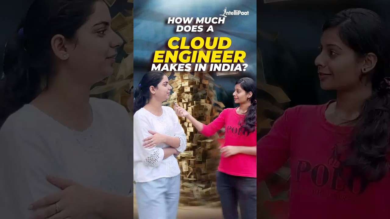 Cloud Engineer Salary | Salary of Cloud Engineer in India | Intellipaat #Shorts #CloudEngineerSalary
