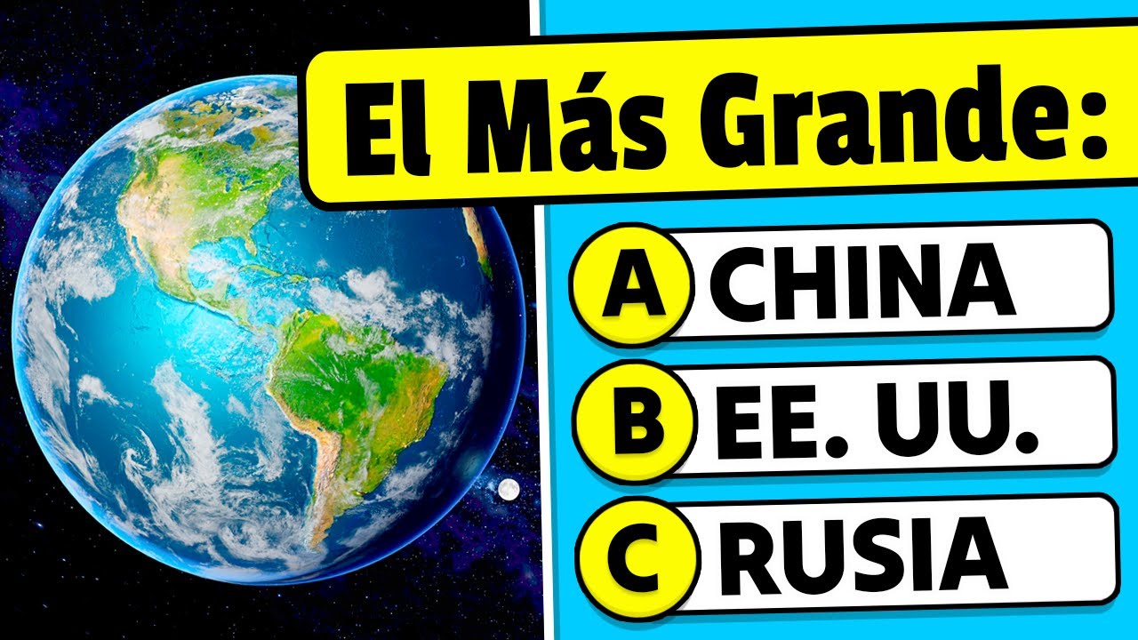 Trivia de Cultura General en Geografía: Pon a Prueba tus Conocimientos