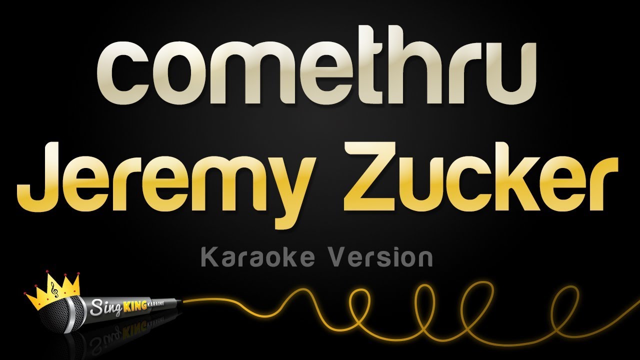 Jeremy Zucker - comethru Karaoke 🎤