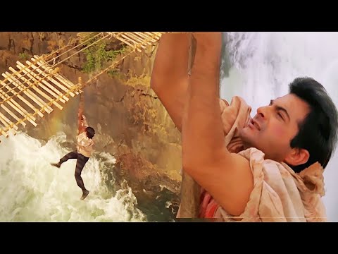 अगर तेरा प्यार सच्चा है तो मौत के समुन्दर से निकल कर बहार आ - Prem Movie Scene - Sanjay Kapoor