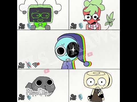 // Meet call with mains // Dandy's World // OG: @rowim_animation // #idonthavetiktok #foryou