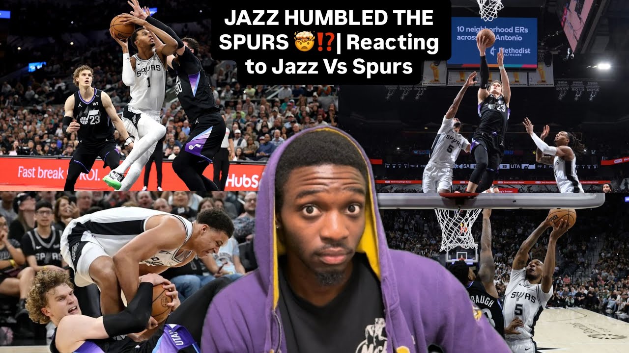 Jazz Stuns Spurs! | Reacting to Jazz vs Spurs π