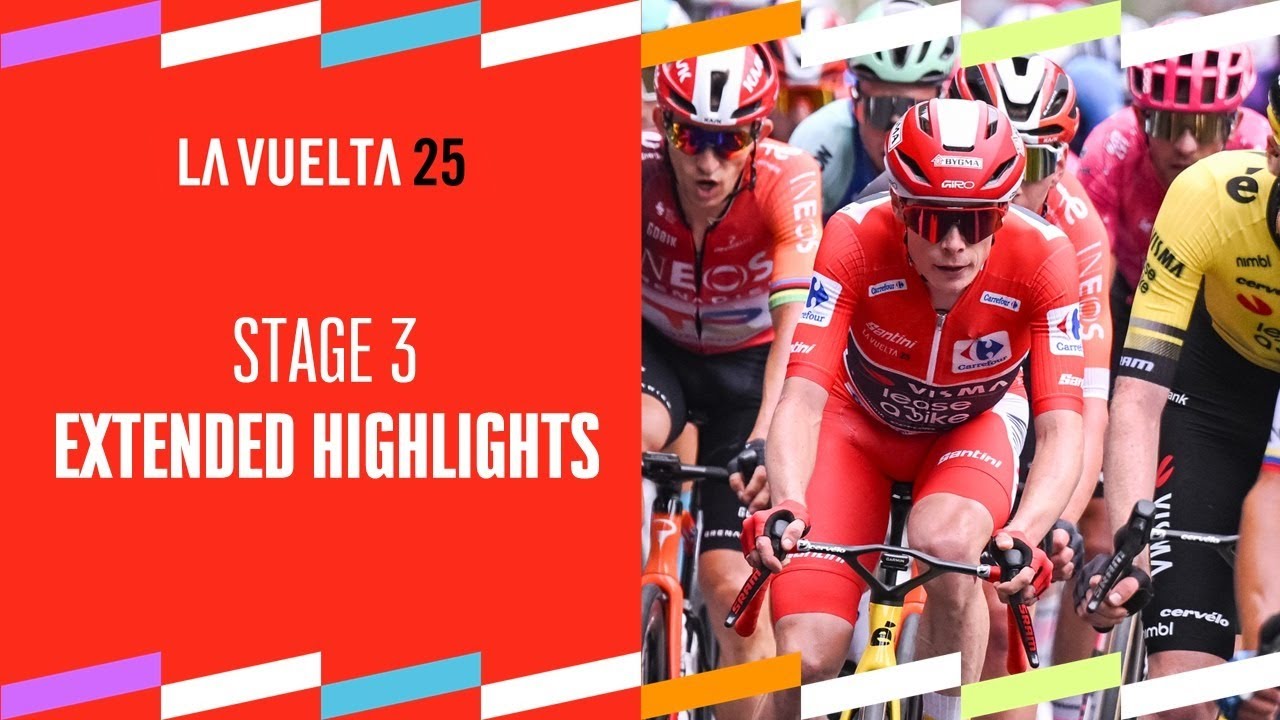La Vuelta 2025 Stage 3 Highlights π΄ββοΈ | Watch the Exciting Moments
