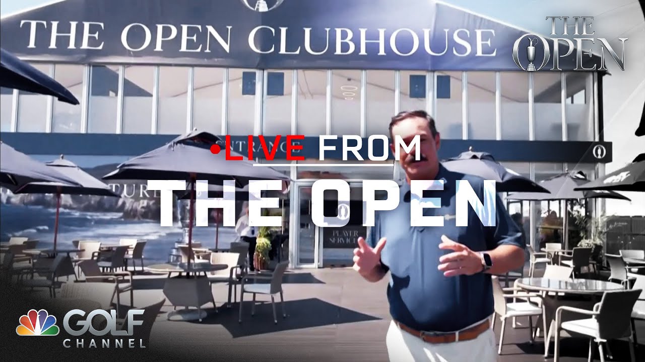 Inside the Stunning Open Clubhouse with Johnson Wagner ⛳️