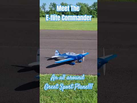 Meet The E-flite Commander (Morning Flight Video Coming Soon) #Eflite #RC #RCPlane #HappyRCFlyer