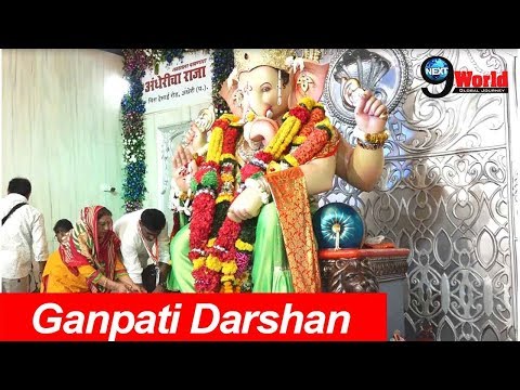 TV Actress Lily Patel and Mahi Sharma visits the Andheri Cha Raja Temple for Ganpati Darshan