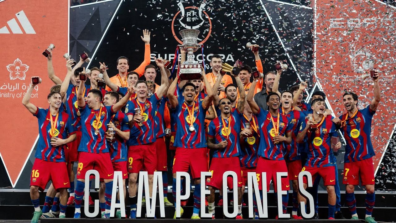 FC Barcelona Wins 2026 Spanish Supercup 🏆