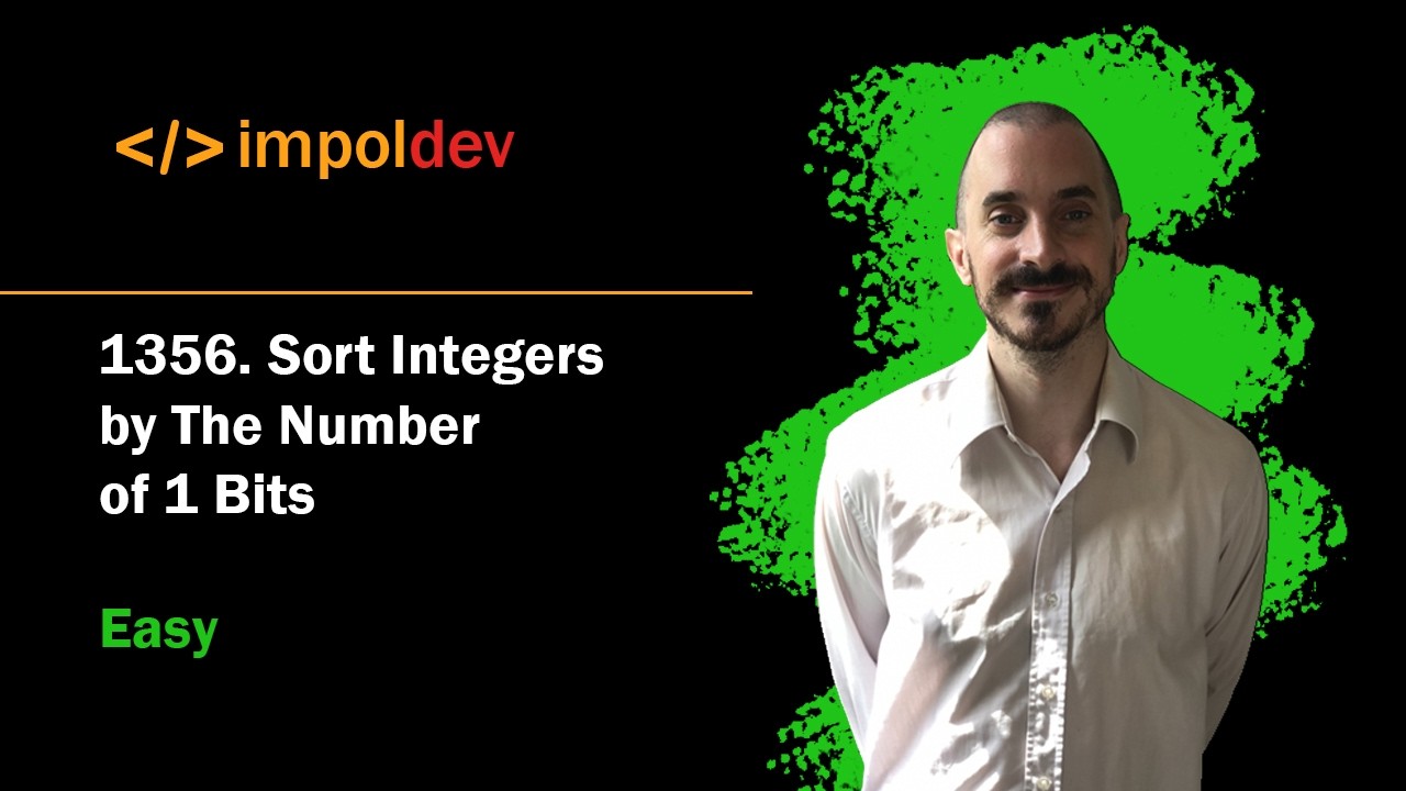 Sort Integers by Count of 1 Bits | LeetCode 1356