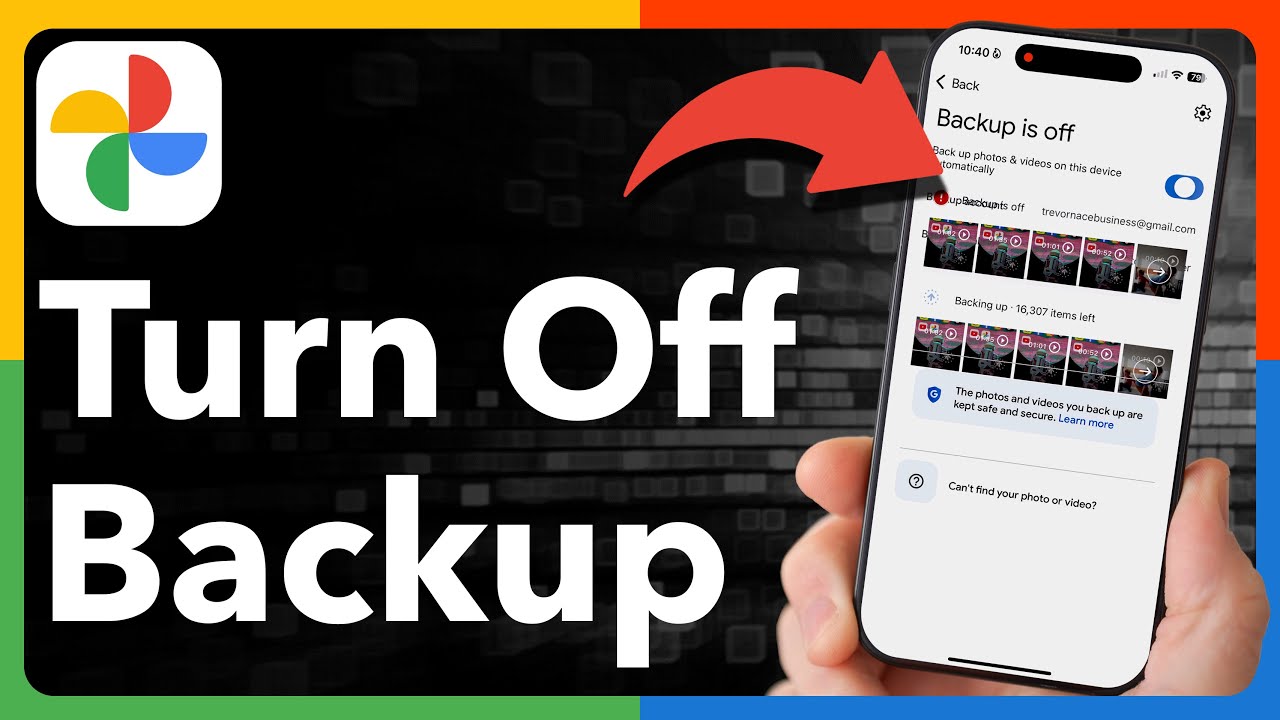 How to Disable Google Photos Backup 📸