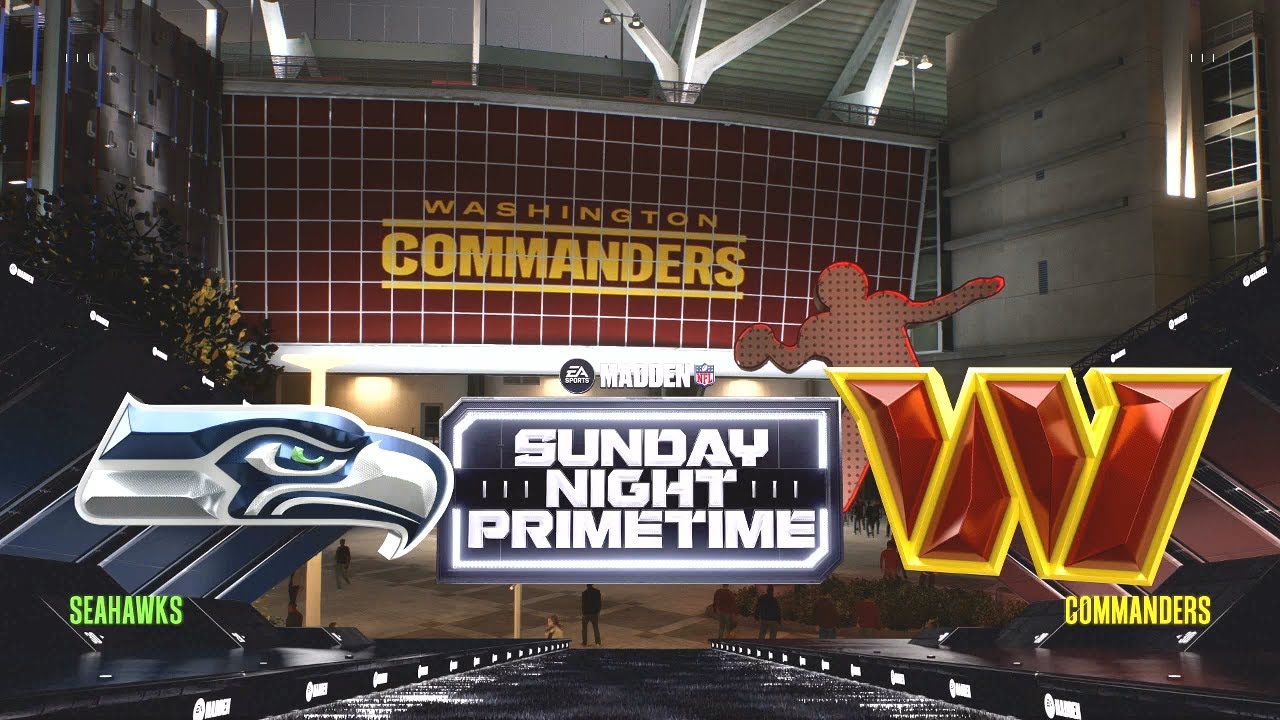 Epic Madden NFL 26 Simulation: Seahawks vs. Commanders Week 9 on PS5 🏈