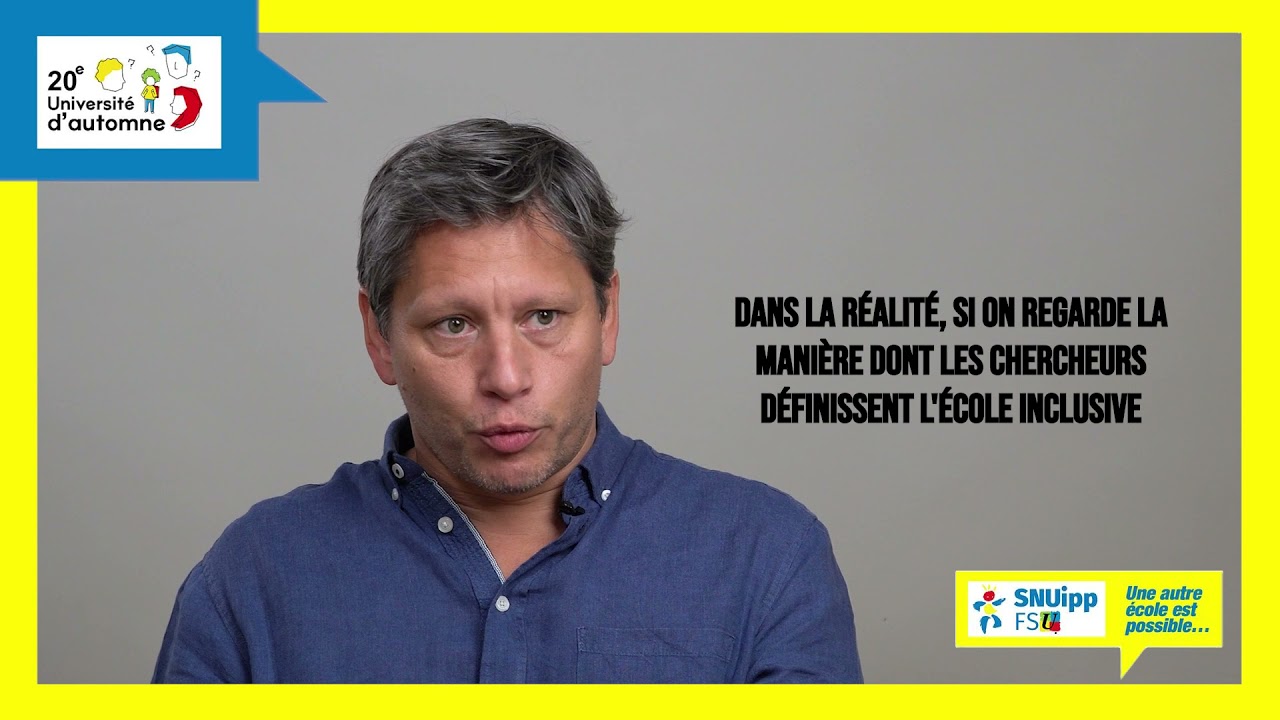 Alexandre Ployé et l'inclusion scolaire 🌍