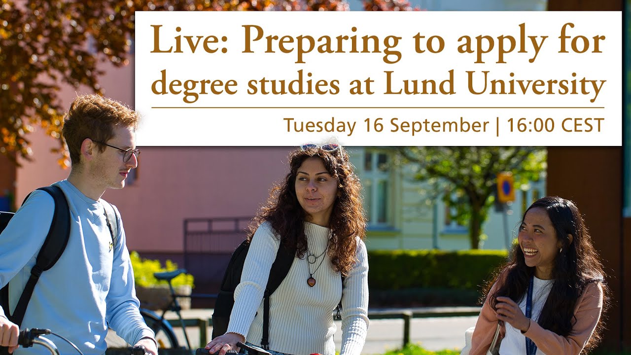 Apply to Lund University’s International Programs 🌍