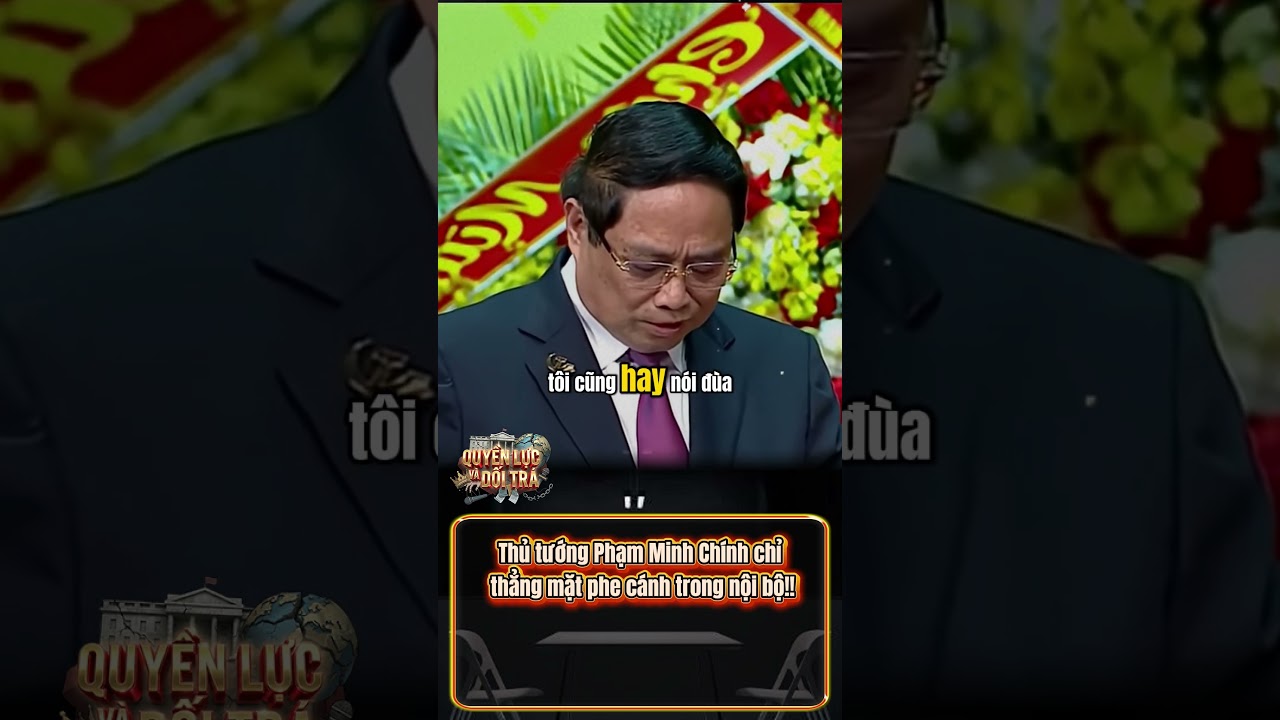 Thủ tướng Phạm Minh Chính vạch mặt phe cánh nội bộ