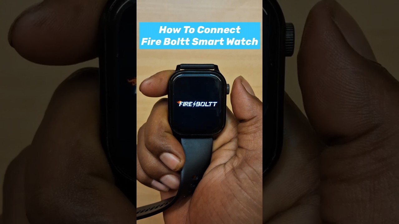 Connect Fire Boltt Smartwatch to Your Phone 📱