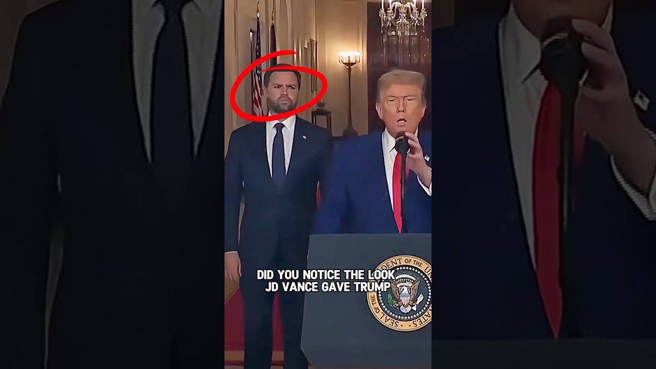 Vance's Look at Trump Sparks Attention 👀