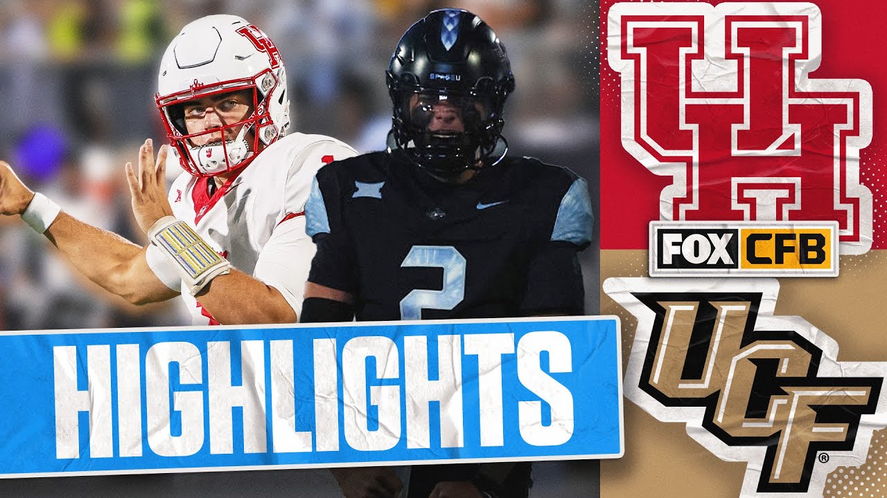 Houston Cougars vs. UCF Knights Highlights 🏈