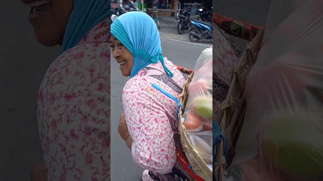 Kuli Angkut Belajaan Ibu-ibu Tua 60th 🎉