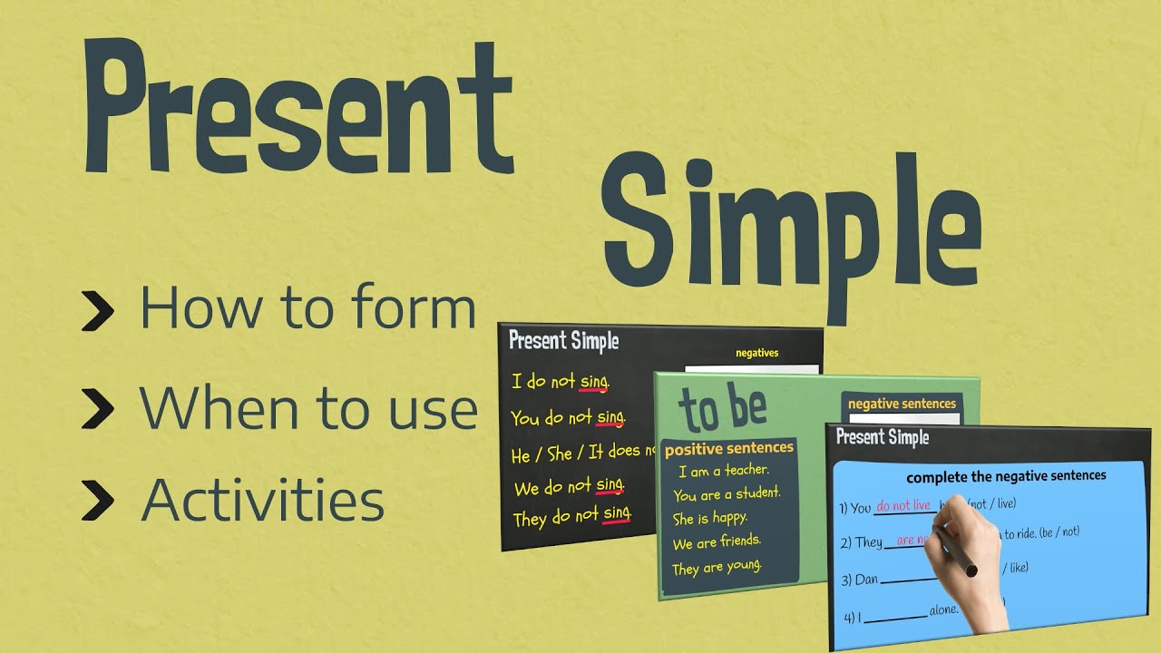 Introduction to Present Simple Tense | EasyTeaching