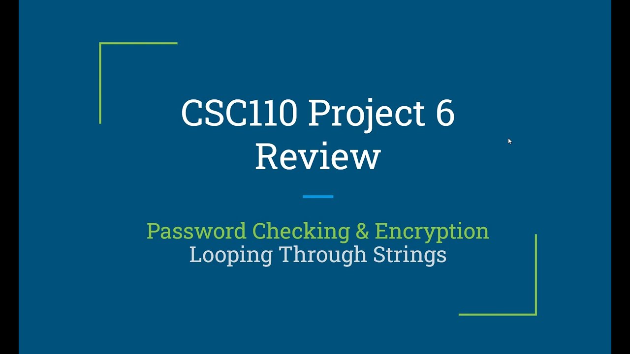 CSC110 Project 6: Build a Simple Caesar Cipher in Java π