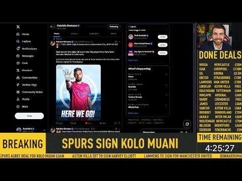 TRANSFER DEADLINE DAY LIVE!!!