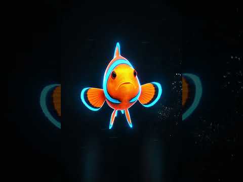 Vivid 3D Hologram Clownfish Swims So Real You Won’t Believe It