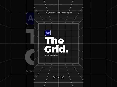 Create 3D Perspective Grid Motion Graphics in After Effects