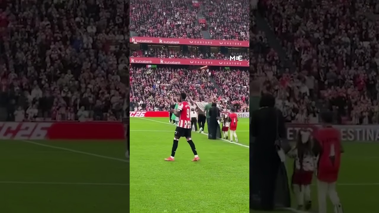 Athletic Bilbao Honors Palestine at San Mamés 🏟️