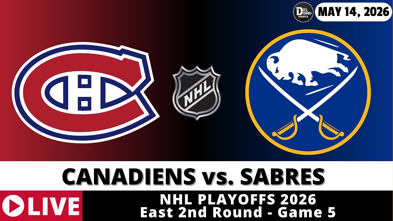 Montreal Canadiens vs Buffalo Sabres 🏒 NHL Playoffs Live