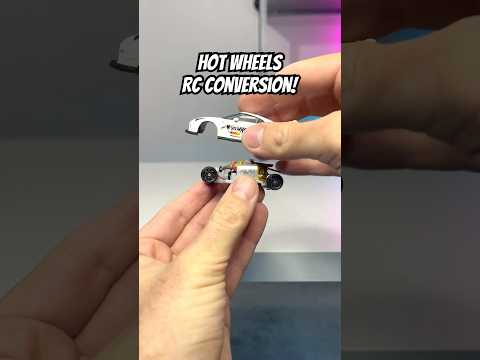 Turning a Hot Wheels into a RC Drift car!  Using the D64 kit from @DKEBuilds