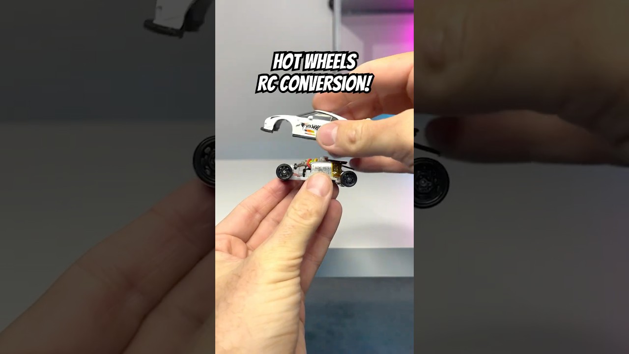 Transform a Hot Wheels into an Awesome RC Drift Car with the D64 Kit 🚗