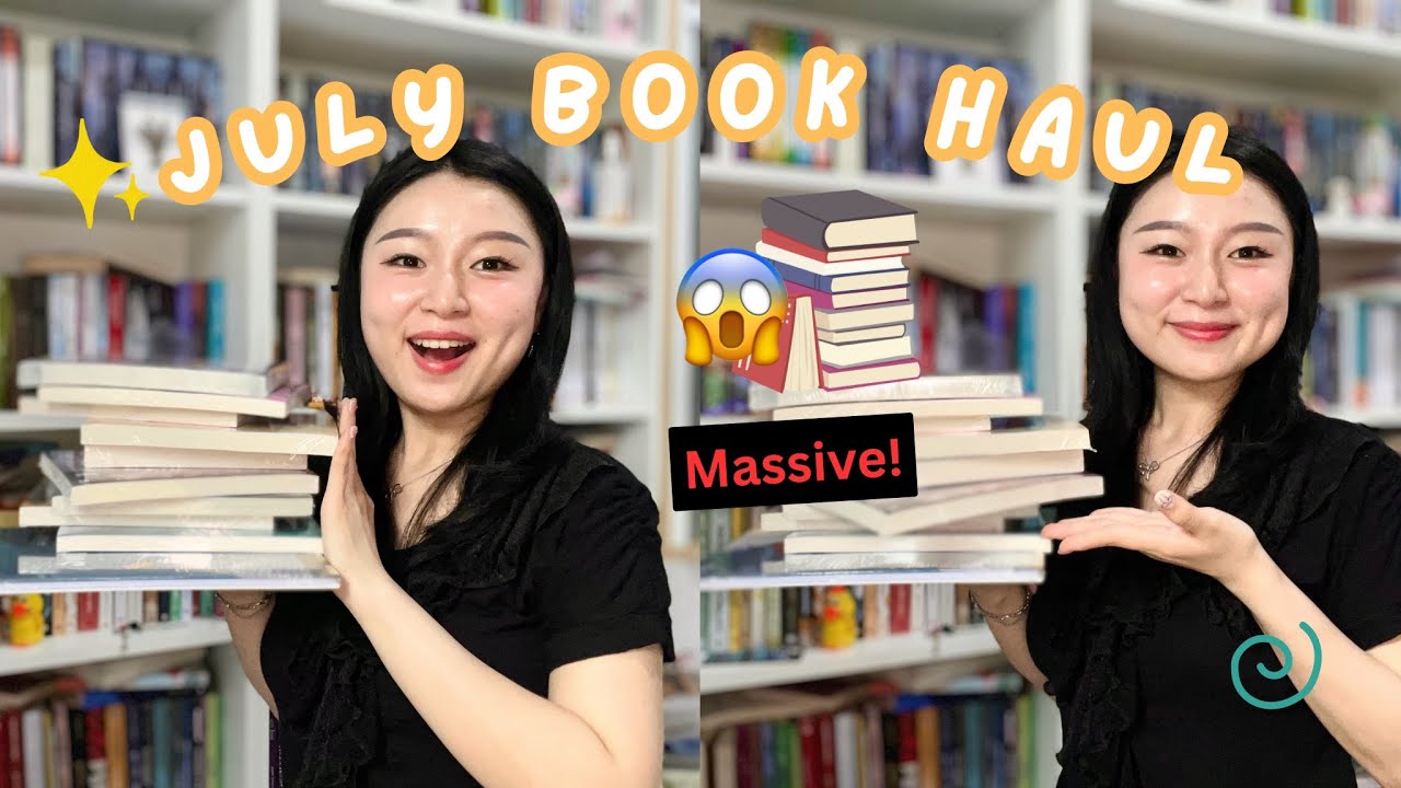 Massive July Book Haul! Unboxing Paket Buku 2025 | Booktube ID